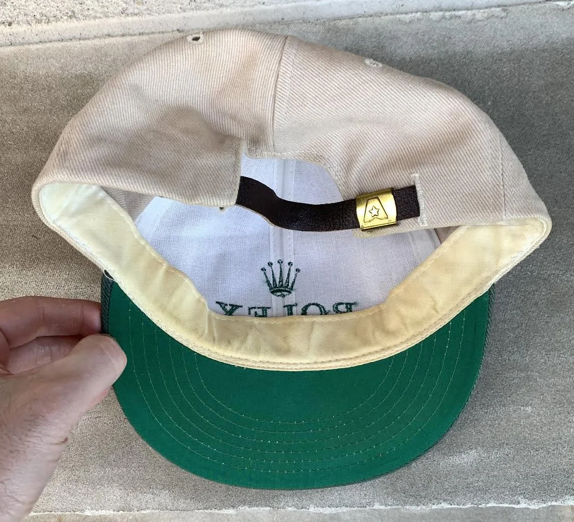 Vintage Rolex Two Toned Hat — RootsBK